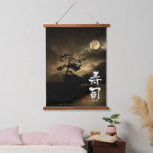 Sushi Japanse kalligrafie Hangend Wandkleed (Slaapkamer)