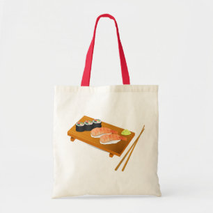 Sushi Japanse kunst Tote Bag
