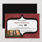 Sushi Kaart (Voorkant / Achterkant)