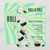 Sushi Kaart (Voorkant / Achterkant)