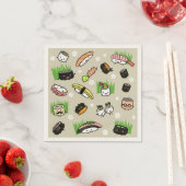 Sushi Karakters Servet (Insitu)