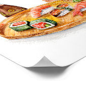 Sushi Kat Poster (Hoek)