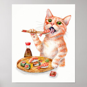 Sushi Kat Poster