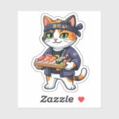 Sushi Kat Sticker (Vel)
