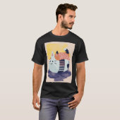 Sushi Kat T-shirt (Voorkant volledig)