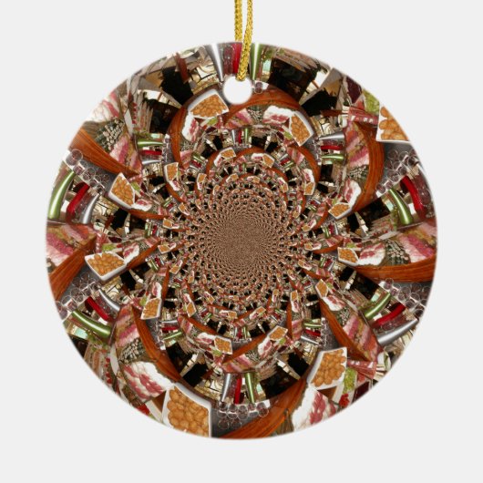 Sushi Keramisch Ornament (Voorkant)