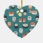 Sushi Keramisch Ornament (Voorkant)