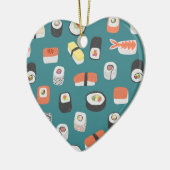 Sushi Keramisch Ornament (Links)