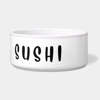 Sushi - keramische kom voor huisdieren