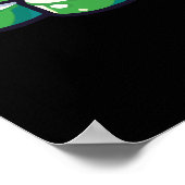 Sushi Kerstboom - Grappig Vakantie Foodie Eten Poster (Hoek)