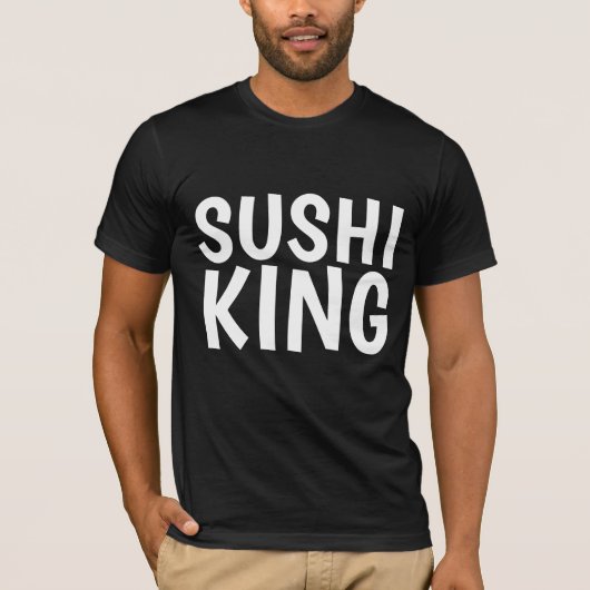 SUSHI KING t-shirts (Voorkant)