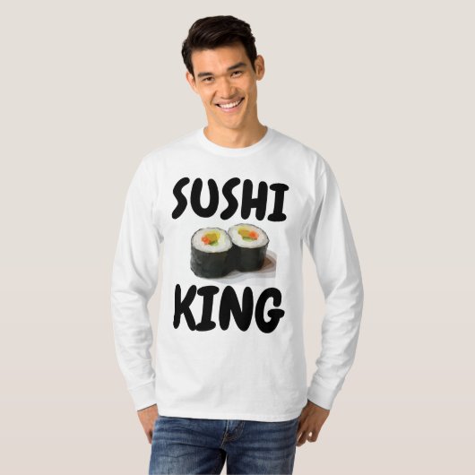 SUSHI KING T-shirts (Voorkant volledig)