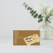 Sushi - Klassiek Visitekaartje (Staand voorkant)