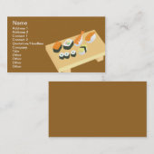 Sushi - Klassiek Visitekaartje (Voorkant / Achterkant)