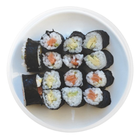 Sushi-knop Keramische Knop (Voorkant)