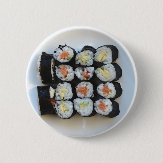sushi-knoppen ronde button 5,7 cm (Voorkant)