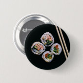sushi-knoppen ronde button 5,7 cm (Voorkant /achterkant)