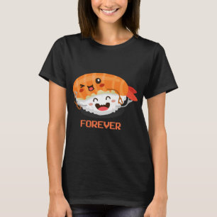 Sushi knuffel grappig Japanse voedsel liefhebber c T-shirt