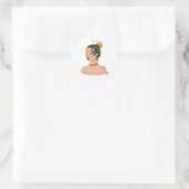 Sushi Lady Sticker (Tas)