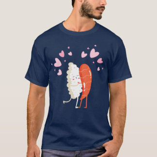 sushi liefde familie t-shirt