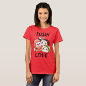 Sushi Love Shirt (Voorkant volledig)