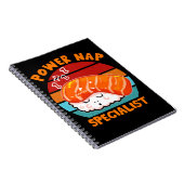 Sushi Lover Kawaii Japans voedsel Notitieboek (Rechterzijde)