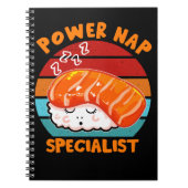 Sushi Lover Kawaii Japans voedsel Notitieboek (Voorkant)