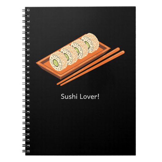 Sushi Lover Notitieboek (Voorkant)