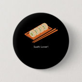Sushi Lover Ronde Button 5,7 Cm (Voorkant)