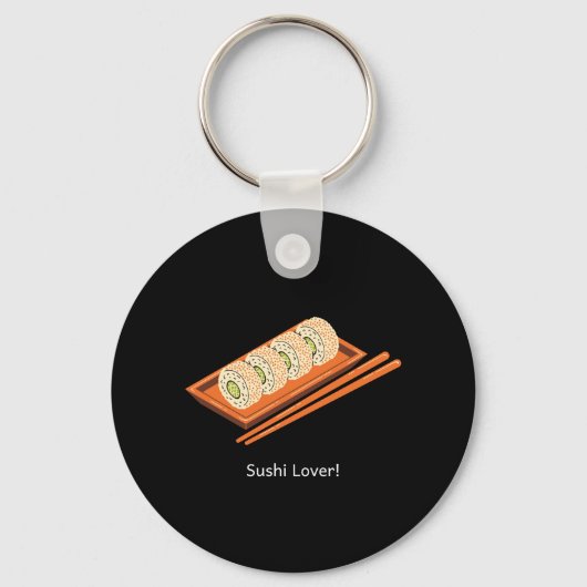 Sushi Lover Sleutelhanger (Voorkant)