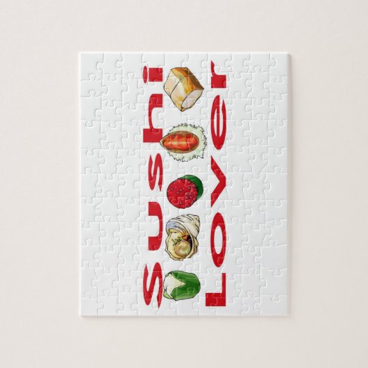 Sushi Lover Sushi Legpuzzel (Verticaal)
