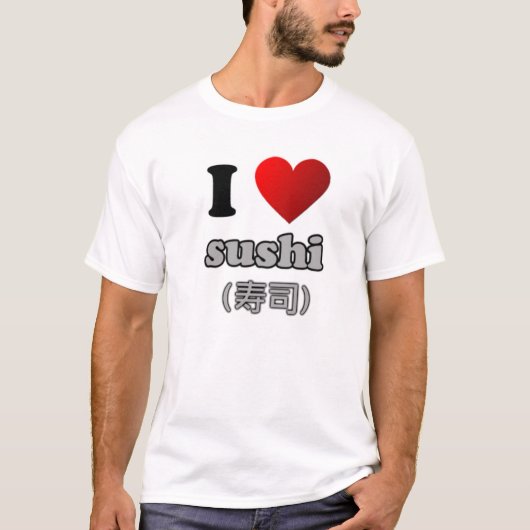 Sushi Lover T-shirt (Voorkant)