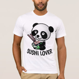 SUSHI LOVER T-shirts, Grappig T-shirt