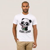 SUSHI LOVER T-shirts, Grappig T-shirt (Voorkant volledig)