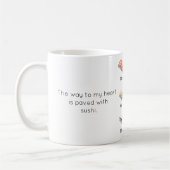 Sushi Lovers Mug Koffiemok (Links)