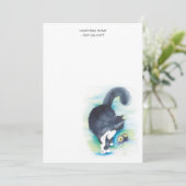 Sushi Lover's Waterverf Note Cards Kaart (Staand voorkant)