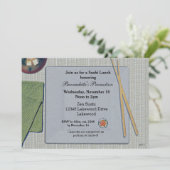 Sushi Lunch-uitnodigingen Kaart (Staand voorkant)