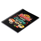 Sushi Maakt Alles Better Notitieboek (Linkerzijde)