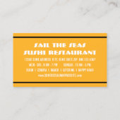 sushi maakt miso blij visitekaartje (Achterkant)