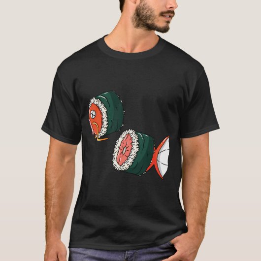 Sushi Magiekaart T-shirt (Voorkant)