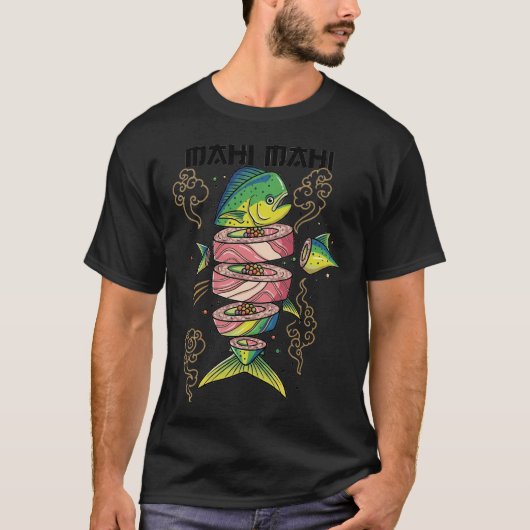 Sushi Mahi Mahi T-shirt (Voorkant)
