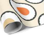 Sushi Maki Polka Dots Cadeaupapier (Rol Hoek)