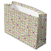 Sushi Maki Polka Dots Groot Cadeauzakje (Achterkant Gekanteld)