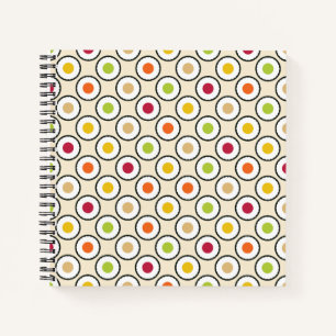 Sushi Maki Polka Dots Notitieboek