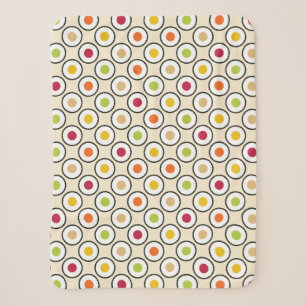 Sushi Maki Polka Dots Sherpa Deken