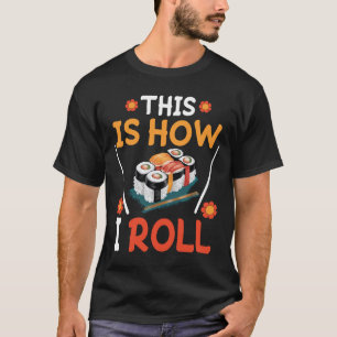 Sushi / Maki, zo draai ik T-shirt