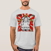 Sushi Maneki Neko ? Samurai - Cust... - Gepersonal T-shirt (Voorkant)