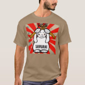 Sushi Maneki Neko ? Samurai T-shirt (Voorkant)