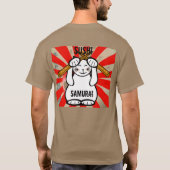 Sushi Maneki Neko ? Samurai T-shirt (Achterkant)