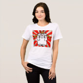 Sushi Maneki Neko Shirt (Voorkant volledig)